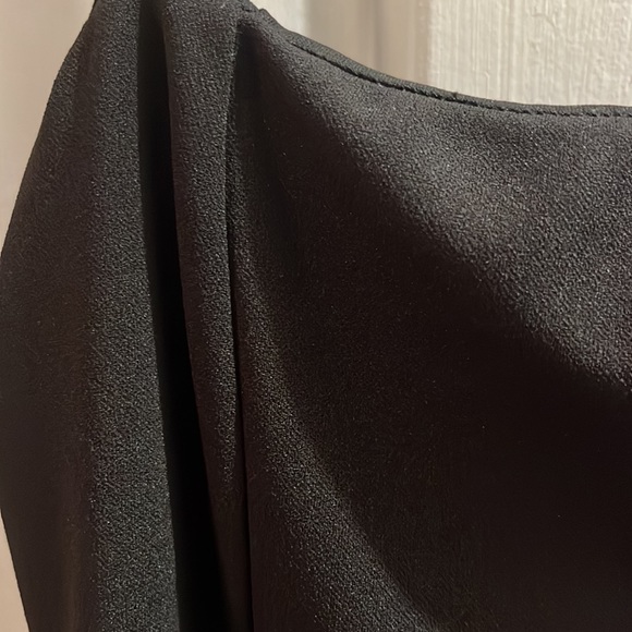 Lulus Long Black Dress Size Medium Spaghetti Strap - Picture 3 of 6